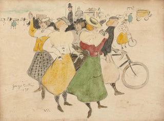 Georges Alfred Bottini - Les cyclistes.webp