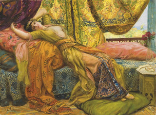 Piękno wzdłużne - Georges Antoine Rochegrosse — widok dzieła