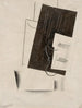 kolaż czarno-biały - Georges Braque — widok dzieła