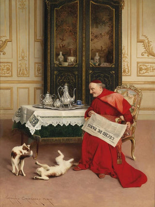 Georges Croegaert - Katzenspiele.webp