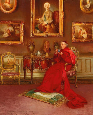 Georges Croegaert - Taking Tea.webp