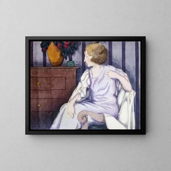 Lumière dans un intérieur - Georges Gaudion — oprawiony obraz na ścianie