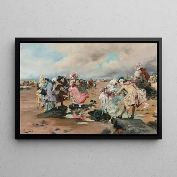 Georges Jules Victor Clairin - A Sunday At The Seaside.webp