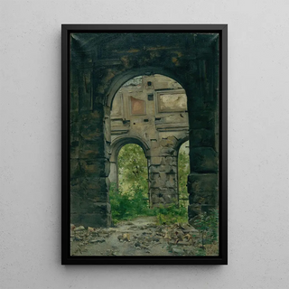 Georges Rouard - Vue intrieure des ruines de lancienne Cour des comptes quai dOrsay.webp