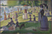 Niedziela po południu na Île de la Grande Jatte - Georges Seurat — widok dzieła