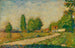 Na skraju wioski - Georges Seurat — widok dzieła
