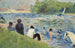 Baigneurs Studium dla Baigneurs à Asnières - Georges Seurat — widok dzieła