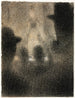 Café-concert - Georges Seurat — widok dzieła