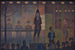 Parada cyrkowa - Georges Seurat — widok dzieła