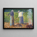 Faneurs w Montfermeil - Georges Seurat — oprawiony obraz na ścianie