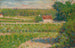 Dom z czerwonym dachem - Georges Seurat — widok dzieła