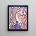 Le Chahut - Georges Seurat — oprawiony obraz na ścianie
