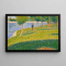 Le Saint-Cyrien - Georges Seurat — oprawiony obraz na ścianie