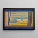 Bateaux amarrés et arbres - Georges Seurat — oprawiony obraz na ścianie