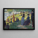 Szkic olejny do La Grande Jatte - Georges Seurat — oprawiony obraz na ścianie