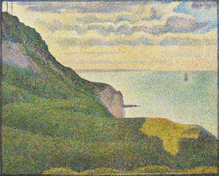 morski w Port-en-Bessin, Normandia - Georges Seurat — widok dzieła