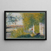 Most na Bineau - Georges Seurat — oprawiony obraz na ścianie