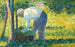 Le Jardinier - Georges Seurat — widok dzieła