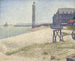 Latarnia morska w Honfleur - Georges Seurat — widok dzieła