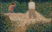 Dwóch kamieniarzy - Georges Seurat — widok dzieła