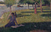 Studium do La Grande Jatte - Georges Seurat — widok dzieła