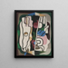 Veille - Georges Valmier — oprawiony obraz na ścianie