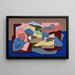 Byki w górach - Georges Valmier — oprawiony obraz na ścianie