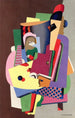 La leçon de piano - Georges Valmier — widok dzieła