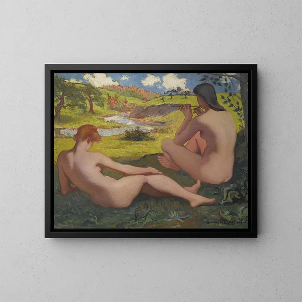Le Repos - Georges d'Espagnat — oprawiony obraz na ścianie