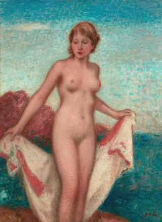 Georges dEspagnat - Nu aux rochers rouges.webp