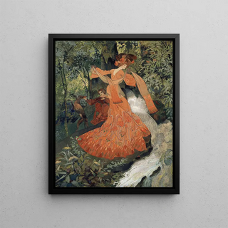 Georges de Feure - Elegante Pres Dune Source.webp