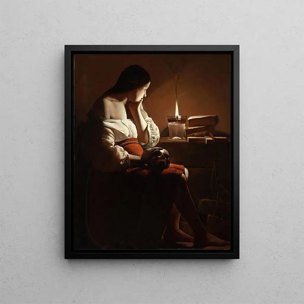 Georges de La Tour - The Magdalen with the Smoking Flame.webp
