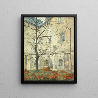 Georgesmile Carette - La Cour Lacordaire Au Couvent Des Carmes Rue De Vaugirard.webp