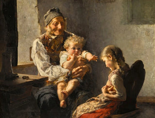 Le vorace - Georgios Jakobides — widok dzieła