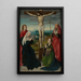 Ukrzyżowania - Gerard David — oprawiony obraz na ścianie