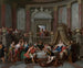 Le Banquet de Cléopâtre - Gerard Hoet — widok dzieła