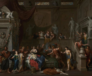 Gerard Hoet - The Death of Cleopatra.webp
