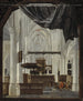 Wnętrza kościoła Sainte-Gertrude w Bergen op Zoom - Gerard Houckgeest — widok dzieła