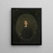 Portret mężczyzny - Gerard ter Borch — oprawiony obraz na ścianie