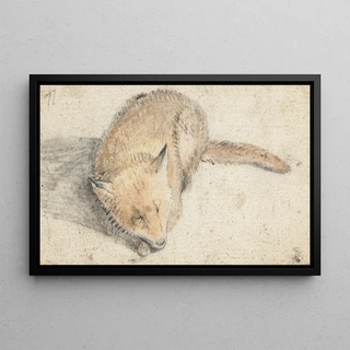 Gerard ter Borch - Slapende vos.webp
