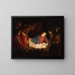 Adoracja pasterzy - Gerard van Honthorst — oprawiony obraz na ścianie