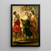 Méléagre i Atalanta - Gerard van Honthorst — oprawiony obraz na ścianie