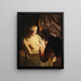 La chasse aux puces - Gerard van Honthorst — oprawiony obraz na ścianie