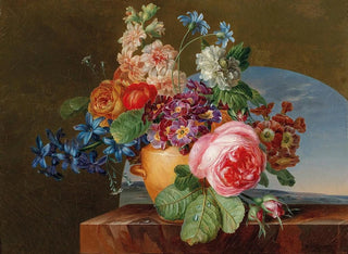 Gerard van Spaendonck - A vase of flowers.webp