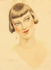 Elna Tegnér - Gerda Wegener — widok dzieła