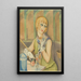 Lili Elbe - Gerda Wegener — oprawiony obraz na ścianie