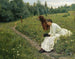 Idylle - Gerhard Munthe — widok dzieła