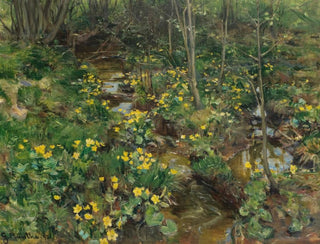 Souci - Gerhard Munthe — widok dzieła