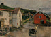 La cour à Kongsvoll - Gerhard Munthe — widok dzieła