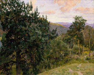 Widok z Vg - Gerhard Munthe — widok dzieła